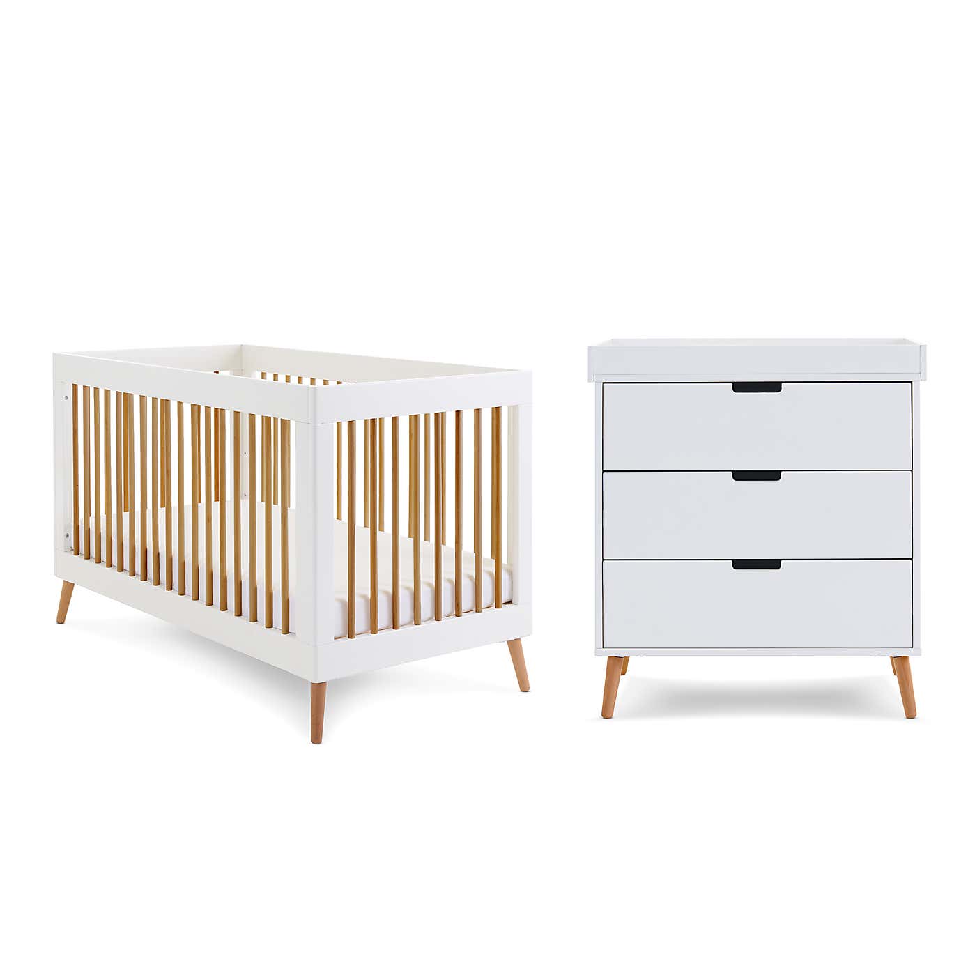 OBaby Maya 2 Piece Nursery Room Set