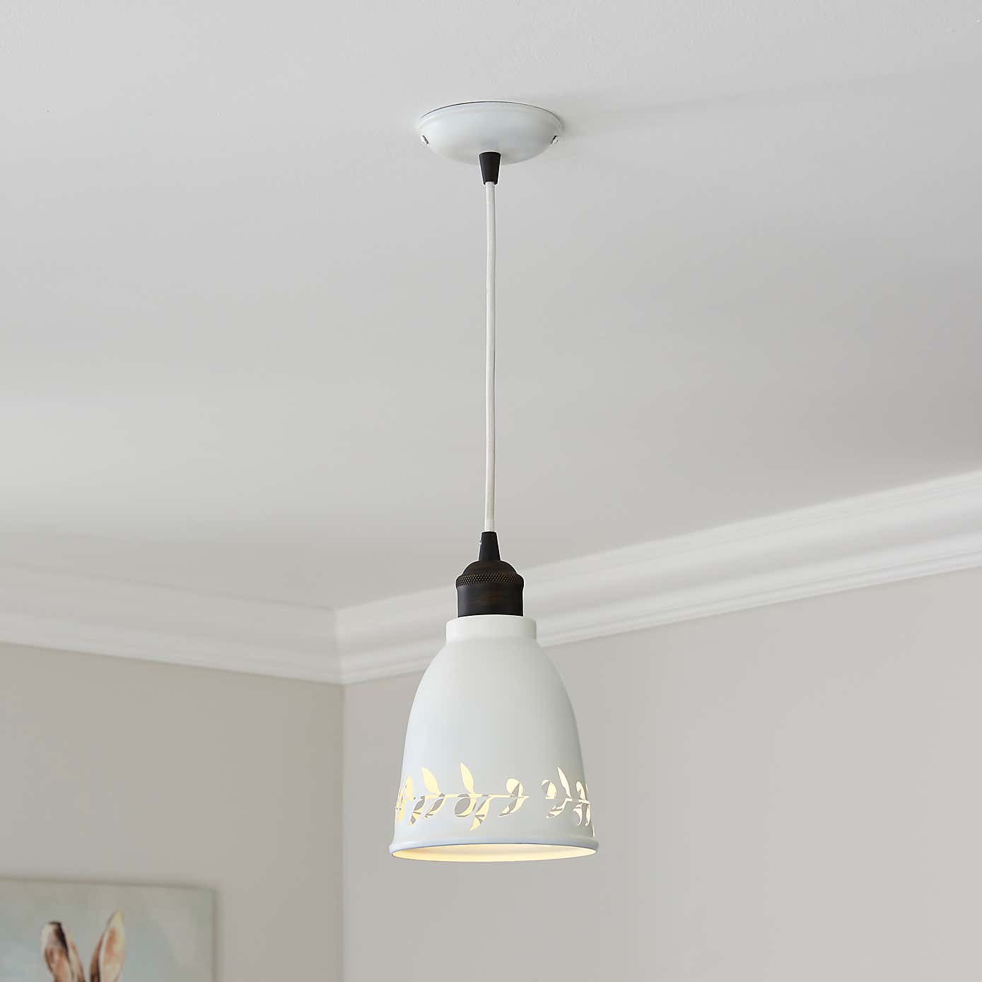 Churchgate Arthingworth Industrial Adjustable Pendant Light