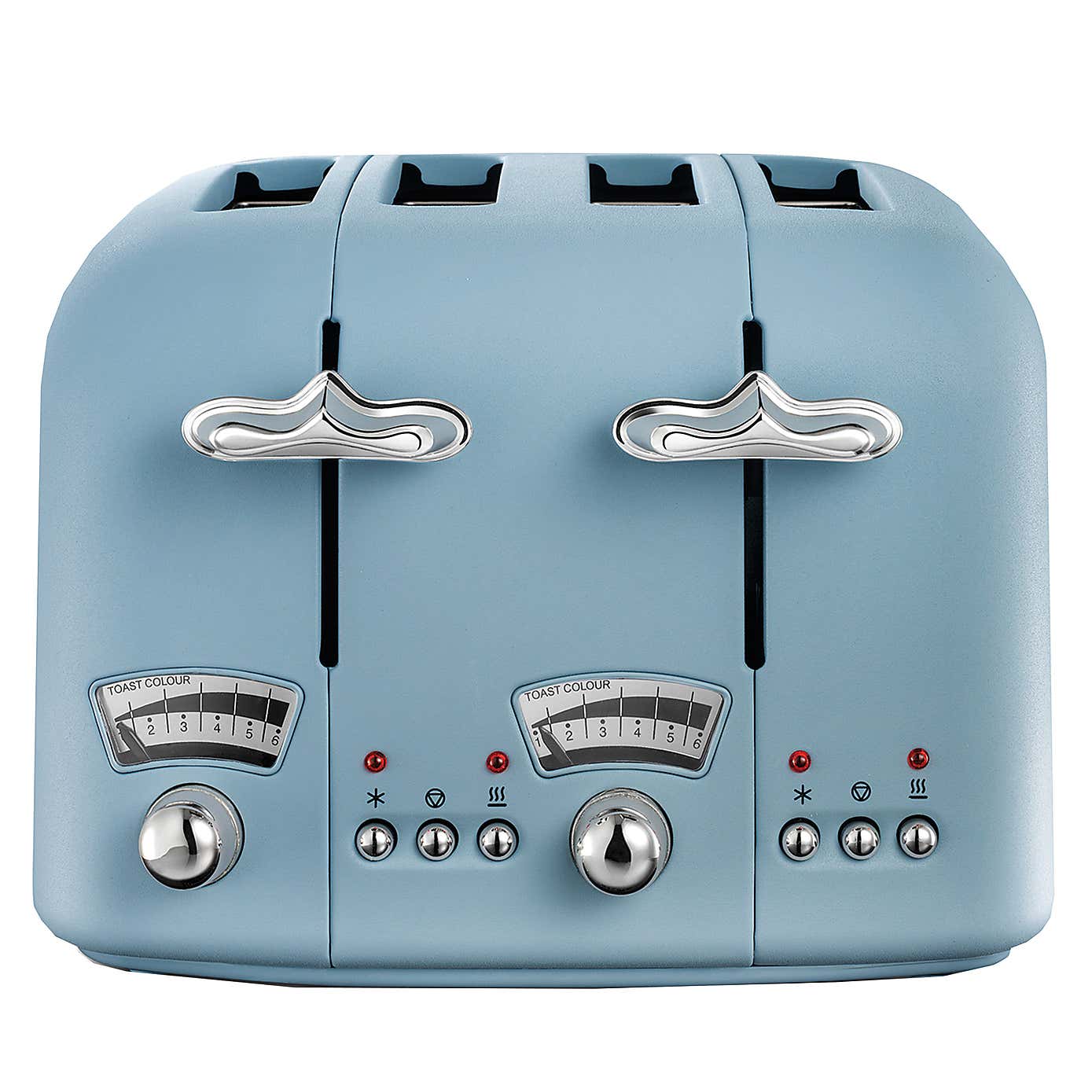 Delonghi 4 Slice Argento Toaster