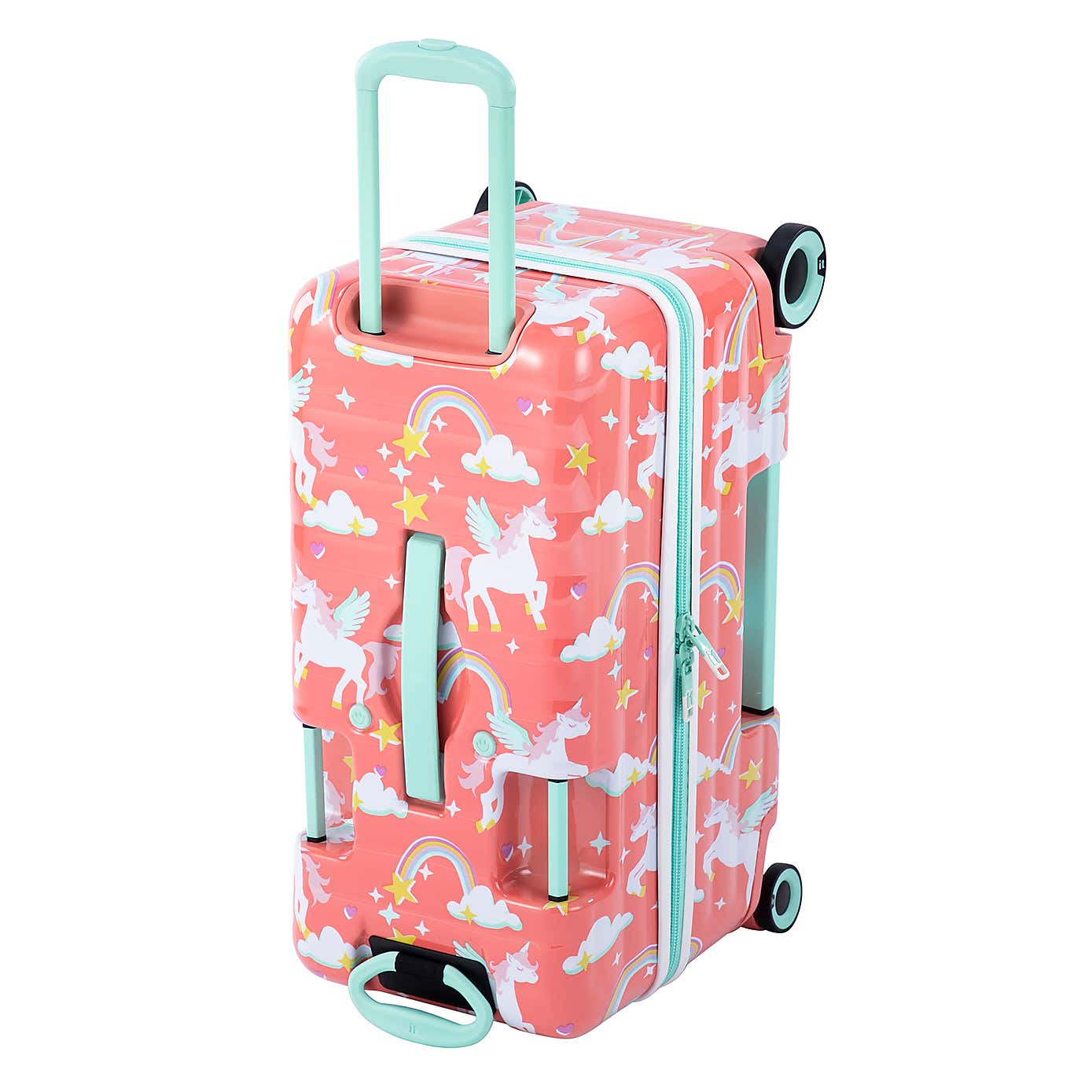IT Luggage Trunkryder Unicorns Kids Ride On Suitcase