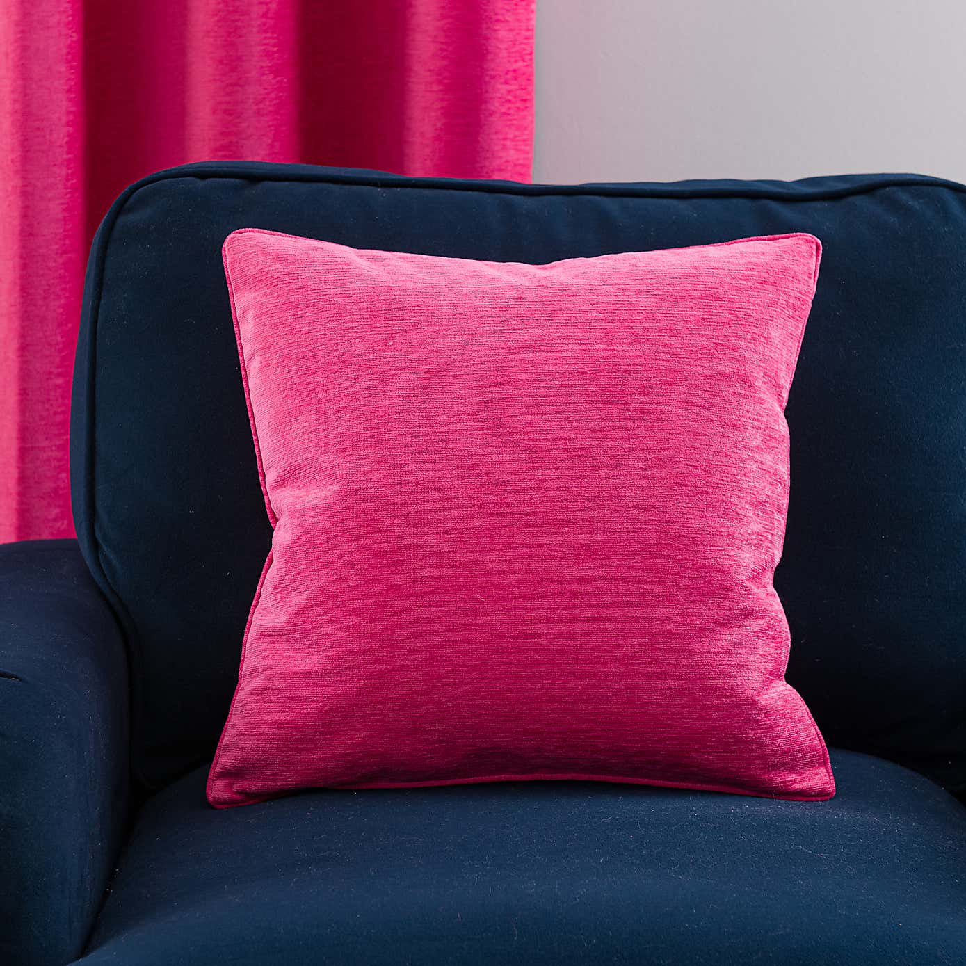 Genoa Chenille Blackout Eyelet Curtains