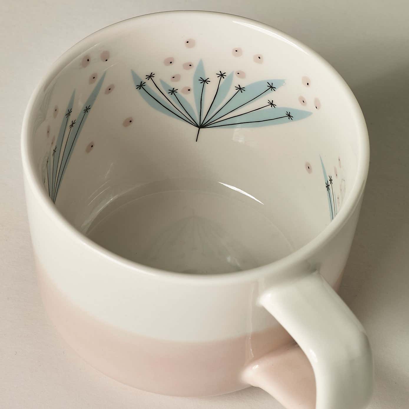 Set of 2 MissPrint Wildflower Mugs