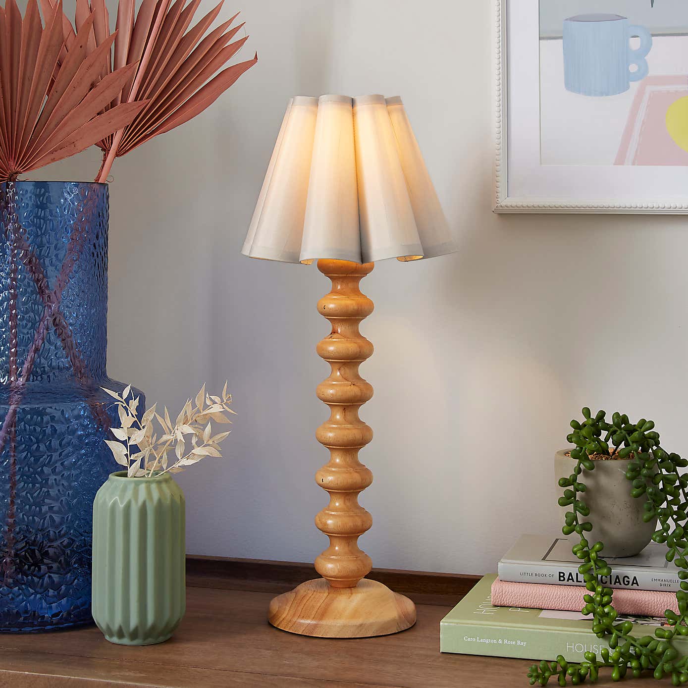 Petal Pleat Easy Fit Lamp Shade