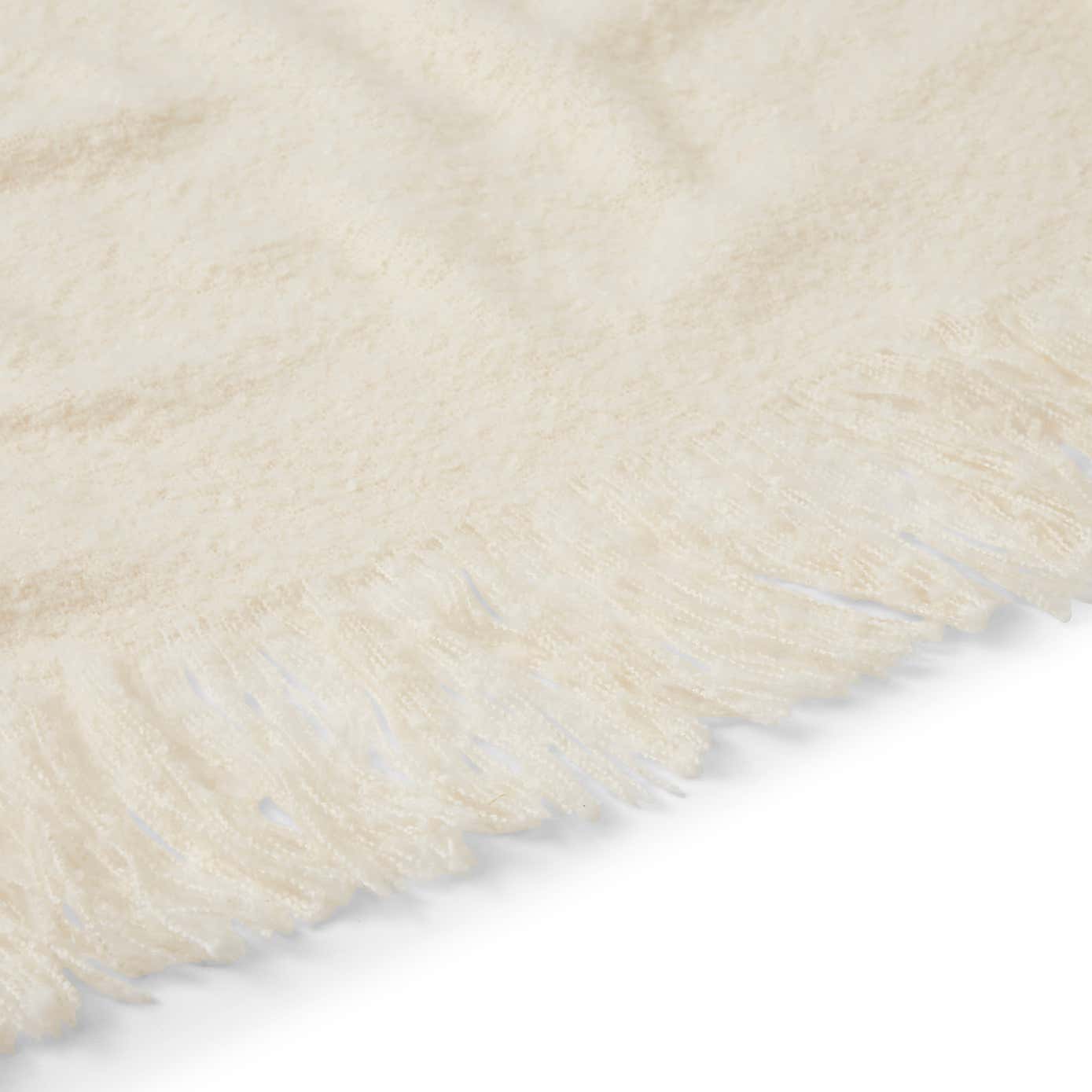 Brushed Boucle Throw