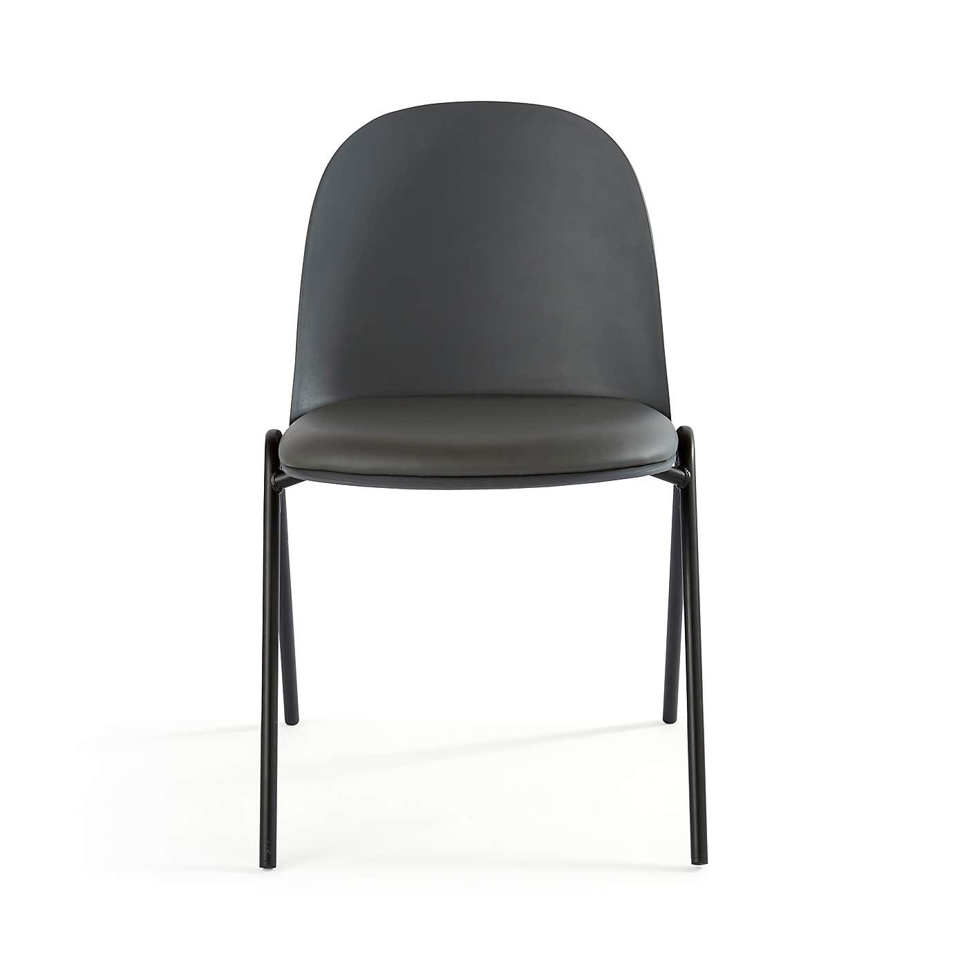 Burton Dining Chair, Faux Leather