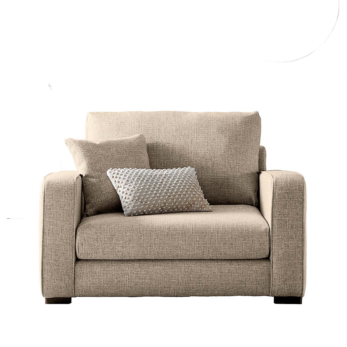 Carson Chunky Multi Weave Snuggle Chair