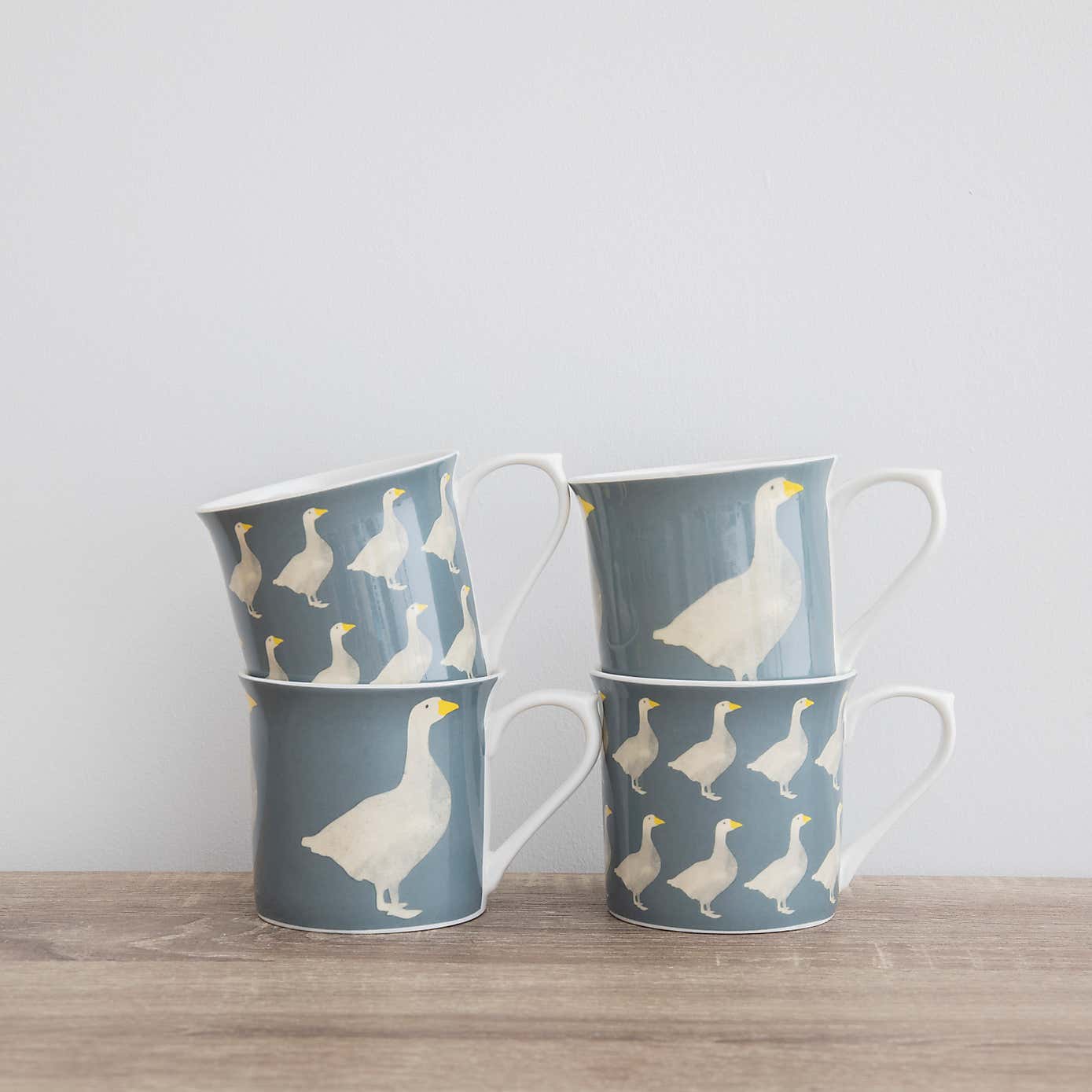 Kitchencraft 4 Piece Blue Pasta Bowl Set 22cm