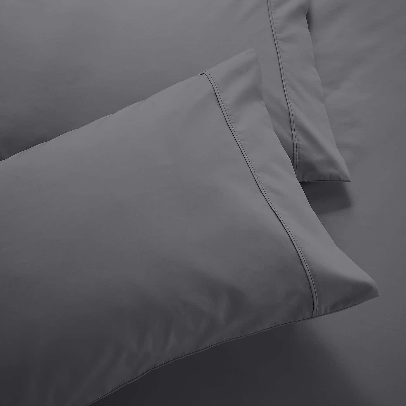 Dorma Egyptian Cotton 400 Thread Count Percale Housewife Pillowcase