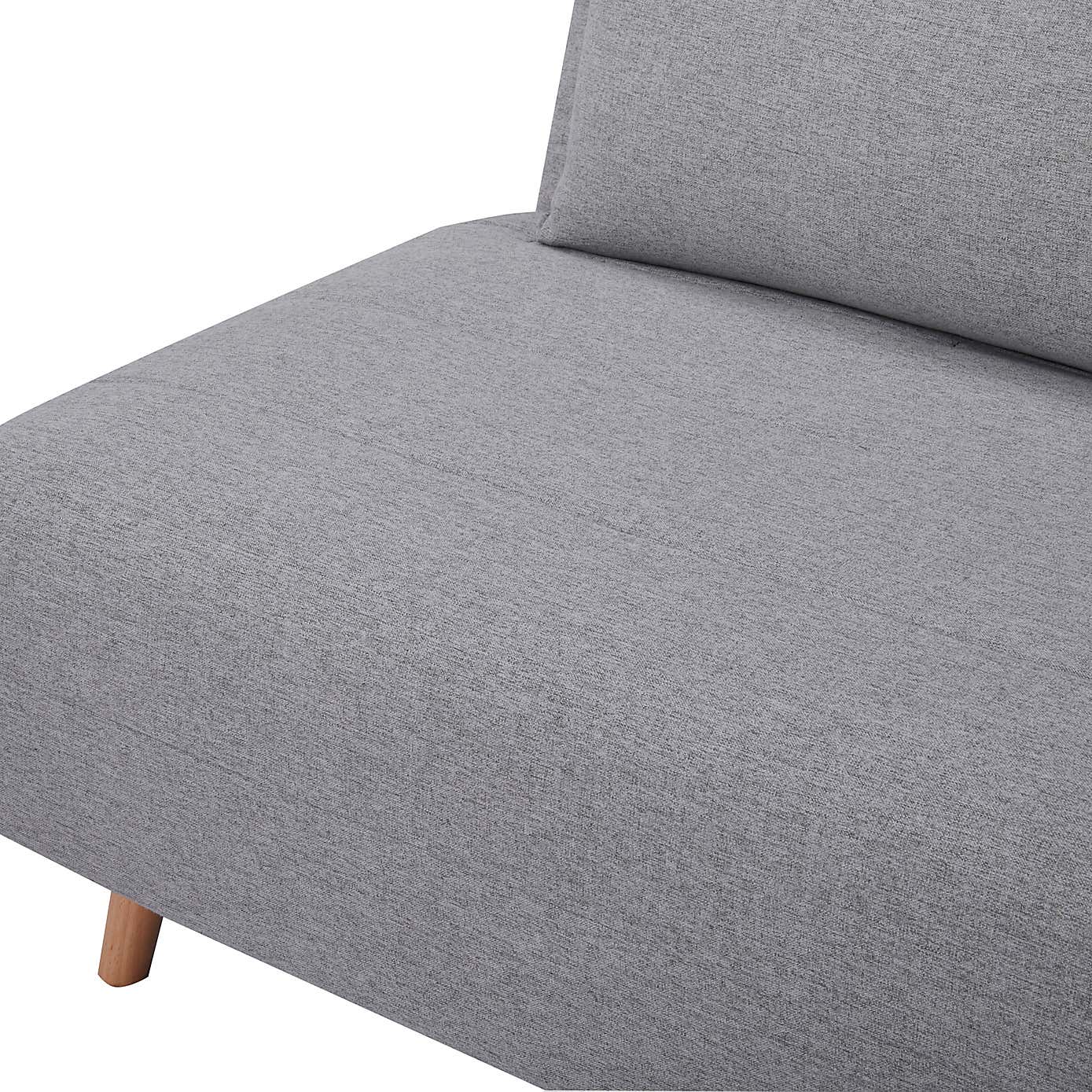 Aria Fabric Compact Double Sofa Bed