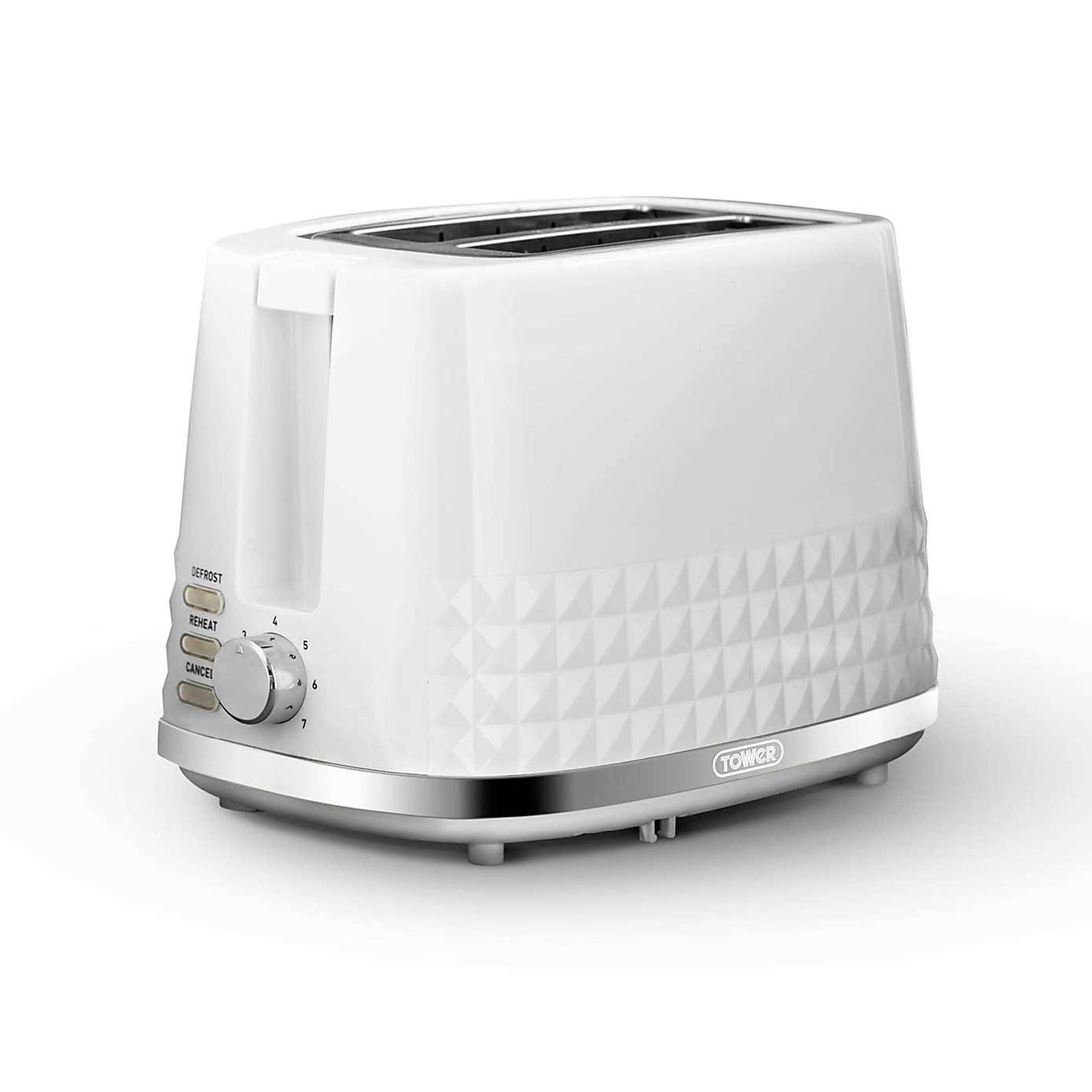 TOWER Solitaire 2 Slice Toaster