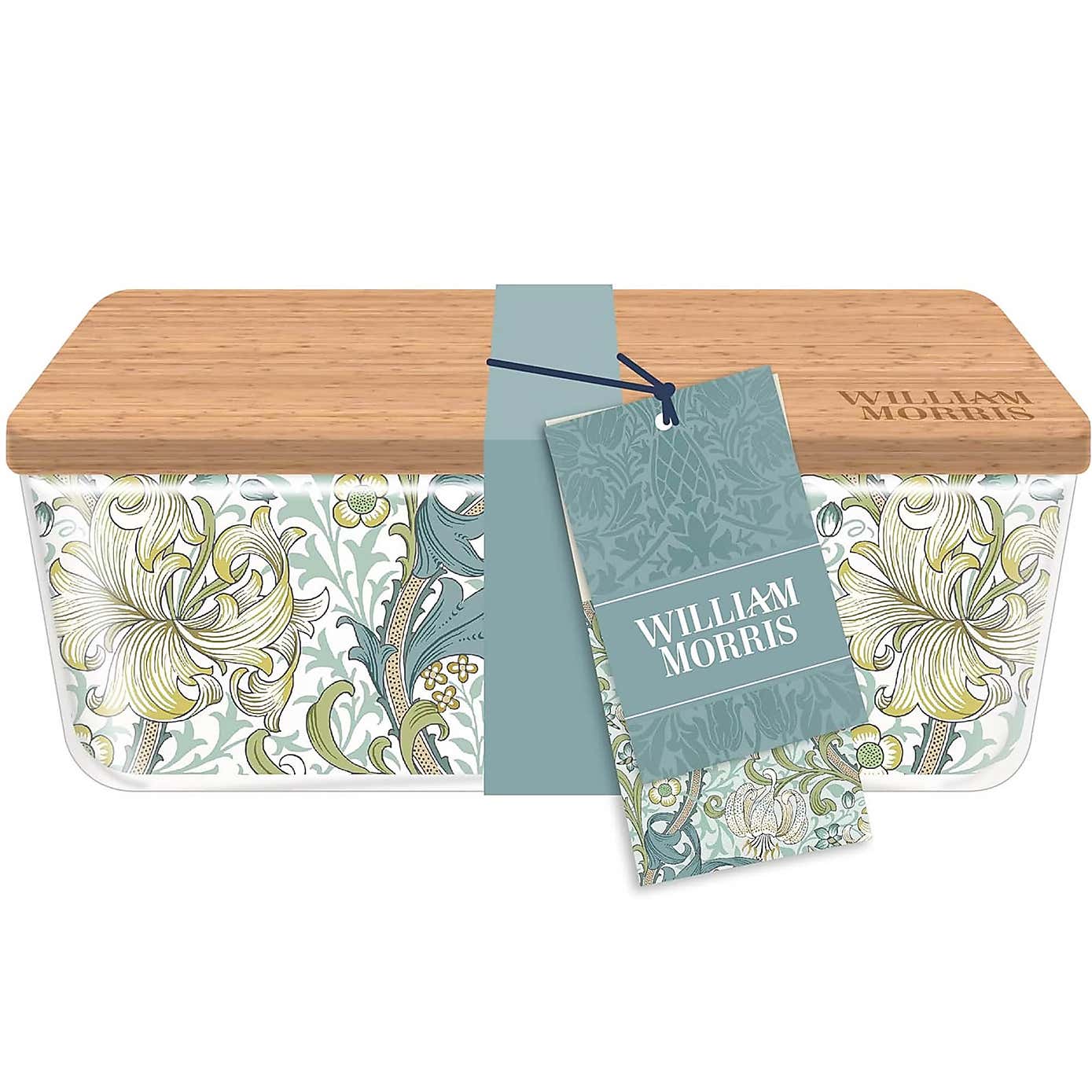 William Morris Golden Lily Glass Lunchbox