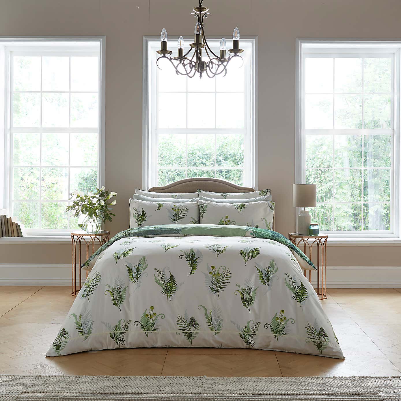 Dorma Forest 100% Cotton Duvet Cover and Pillowcase Set