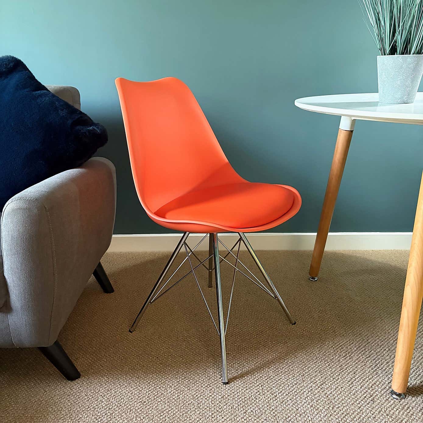 Fusion Living Soho Plastic Dining Chair