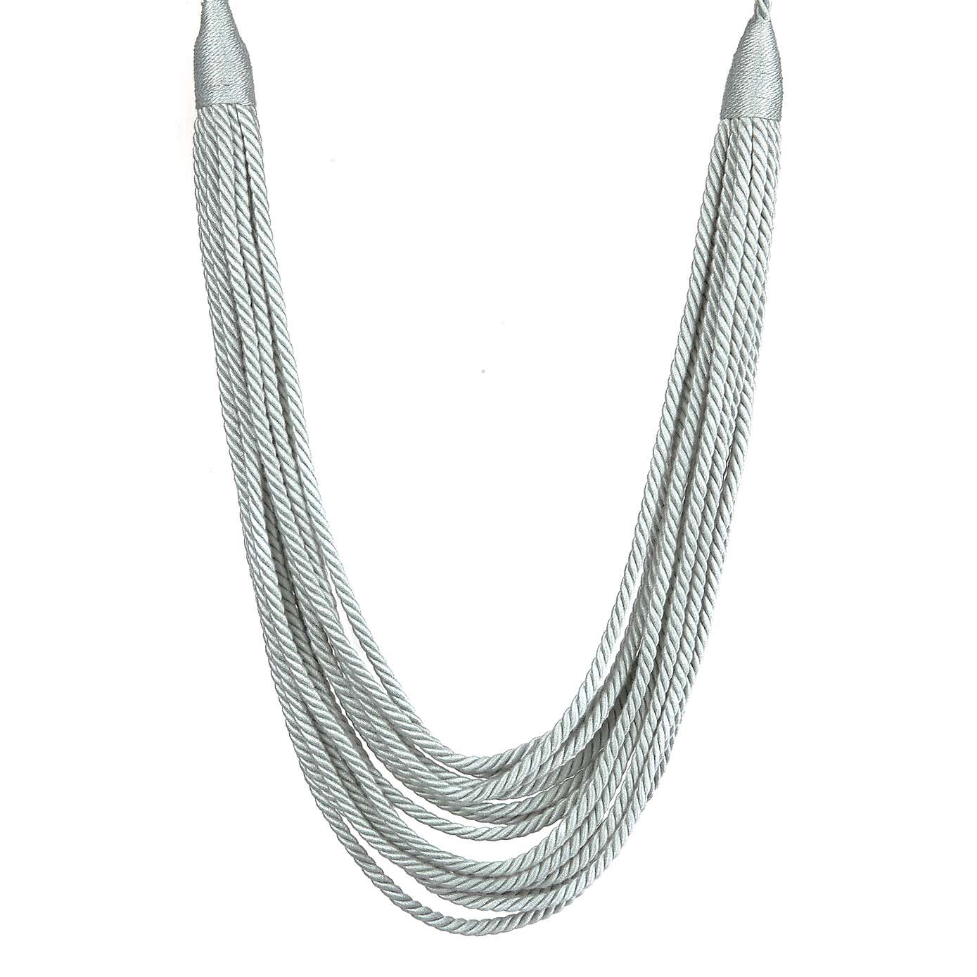 Multi Strand Rope Embrace Pair of Tiebacks