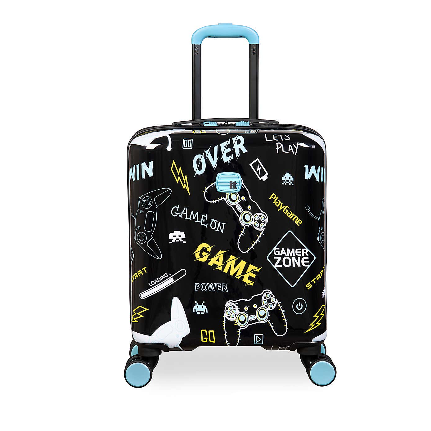 IT Luggage Liquified Gamer Kids Suitcase