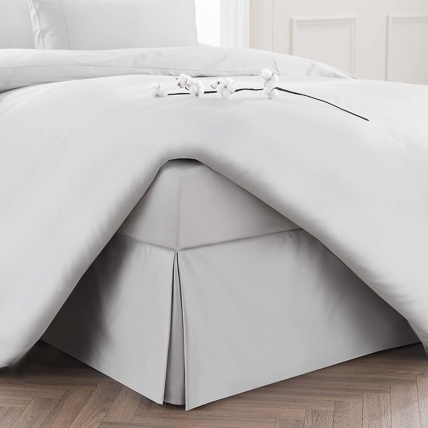 Dorma Smooth & Soft 300 Thread Count Cotton Sateen Valance Sheet