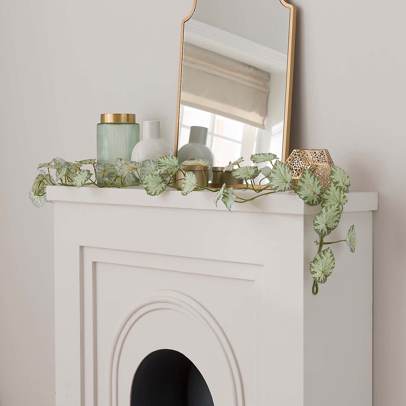 Artificial Begonia Leaf Garland