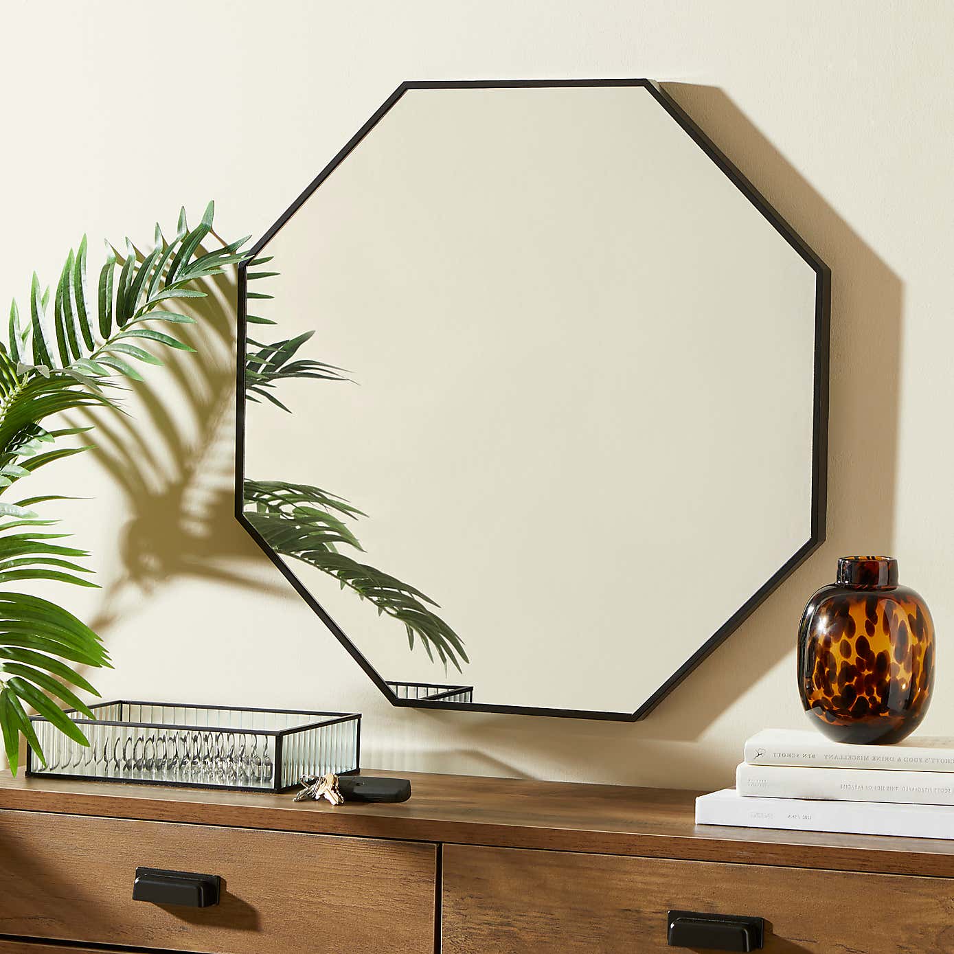 Octagon Wall Mirror