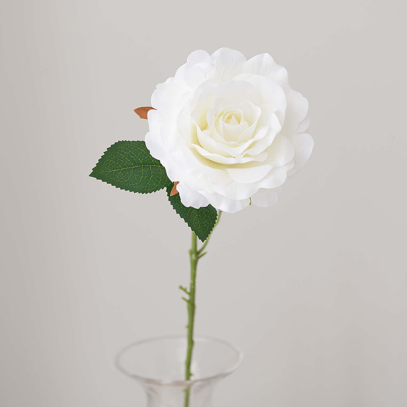 Artificial White Rose