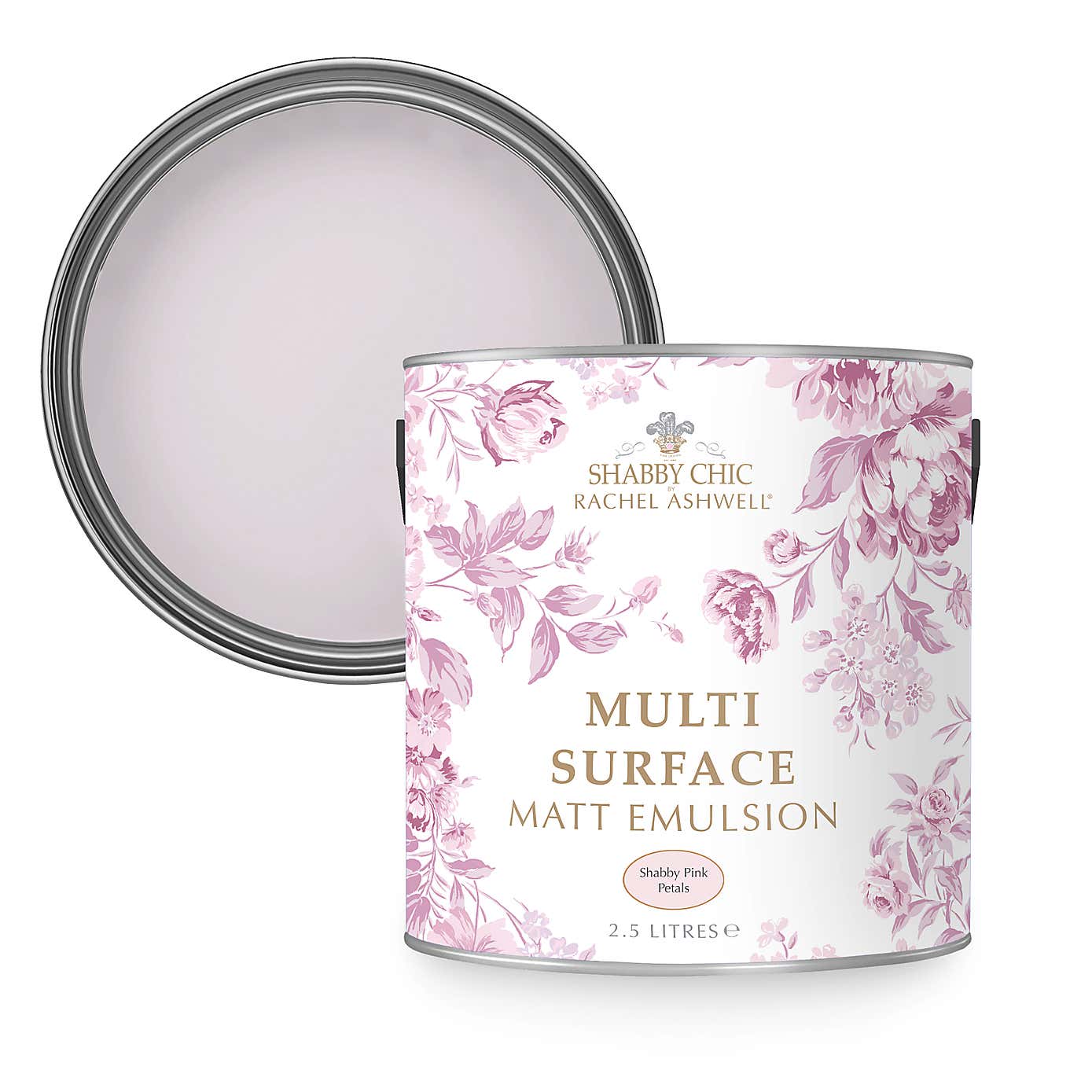 Rachel Ashwell Shabby Chic Pink Petals Matt Emulsion Multi Surface Paint