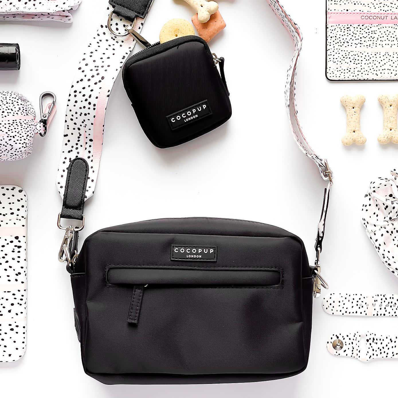 Cocopup Dalmatian Dog Walking Bag Bundle