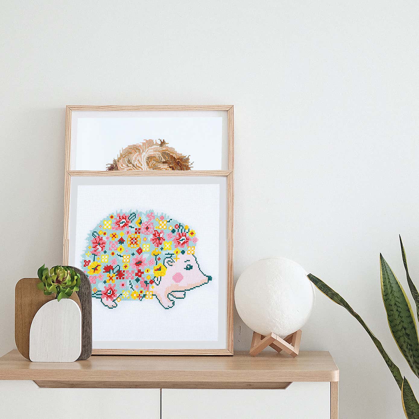 Cross Stitch Large Hedgehog