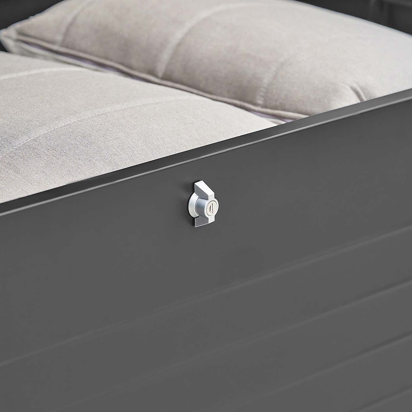 Pacific Lifestyle Rhode Island Large Galvanised Steel Cushion Box