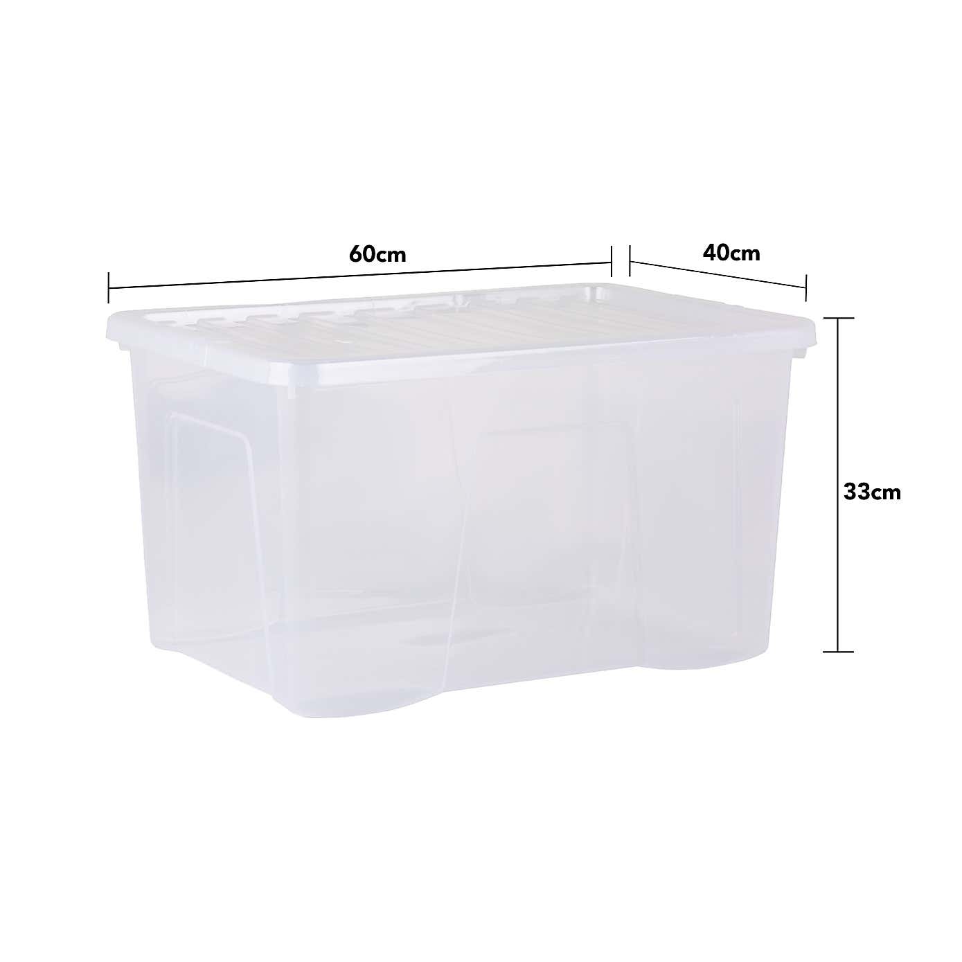 Wham Crystal Set of 5 Storage Boxes & Lids