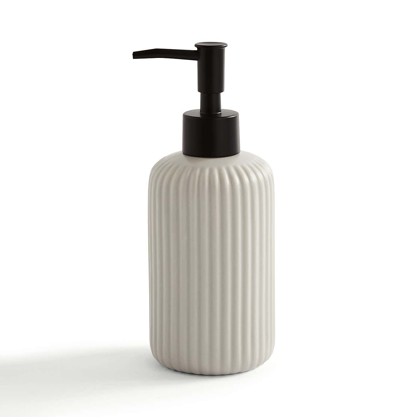 Ribbed Lotion Dispenser