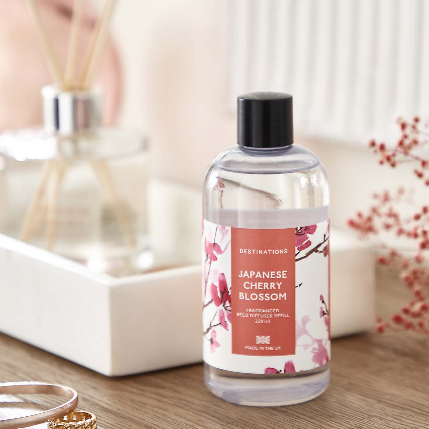 Japanese Cherry Blossom Reed Diffuser Refill 250ml