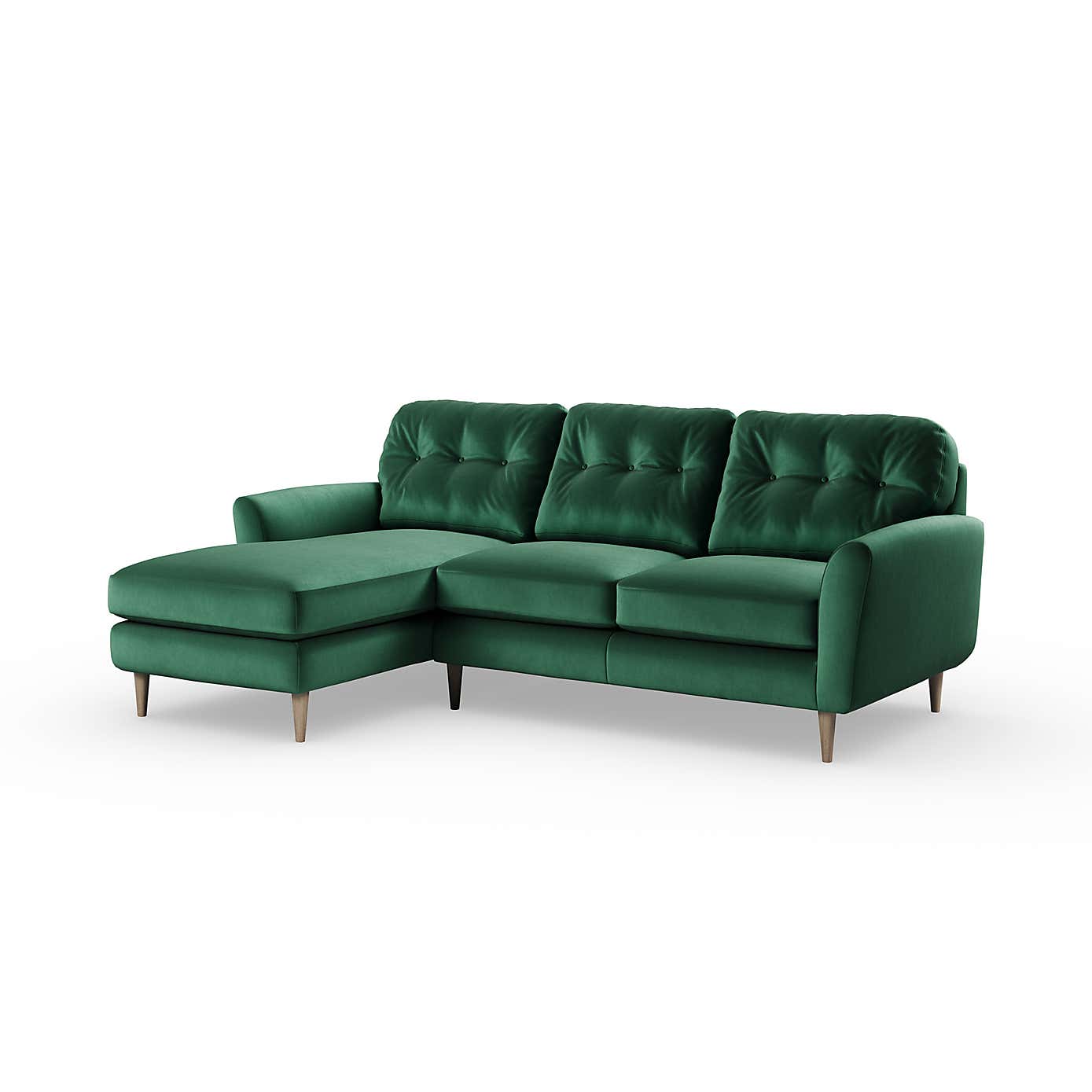Sven Opulent Velvet Large Corner Chaise Sofa