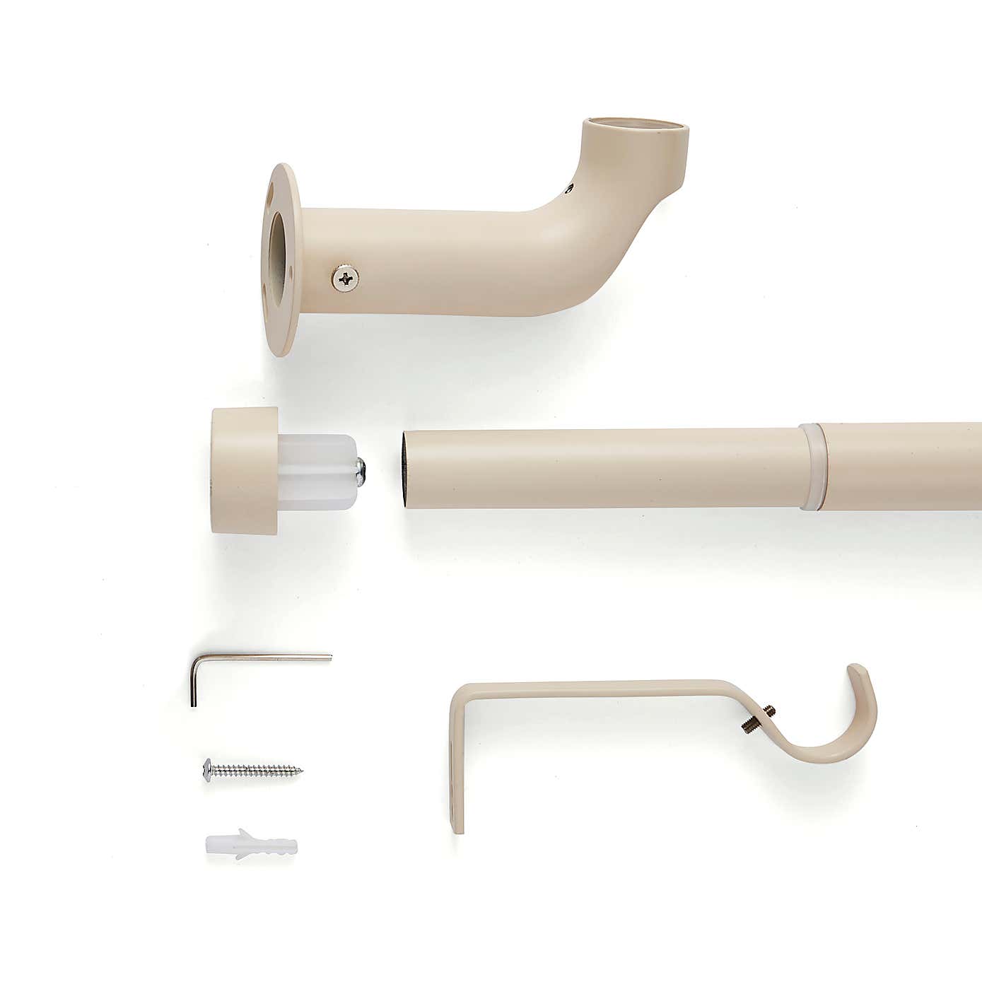 Trinity Room Darkening Extendable Eyelet Curtain Pole