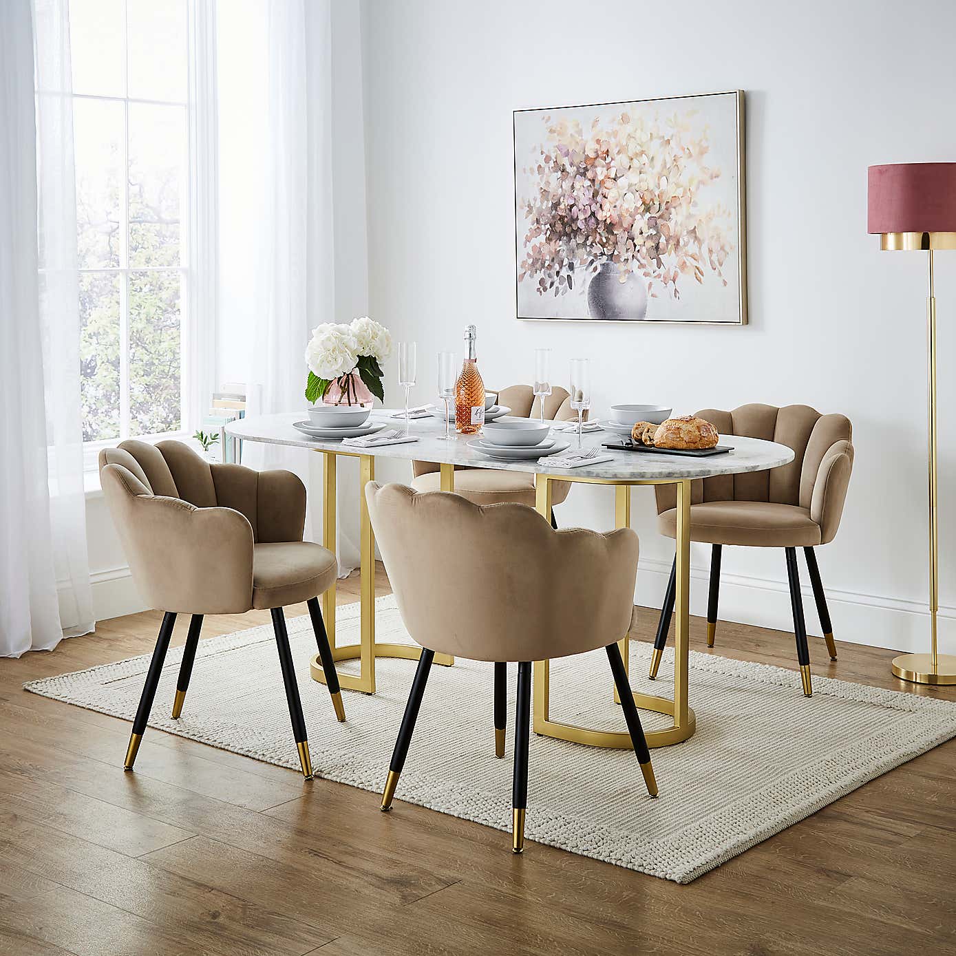Vivian Velvet Dining Chair
