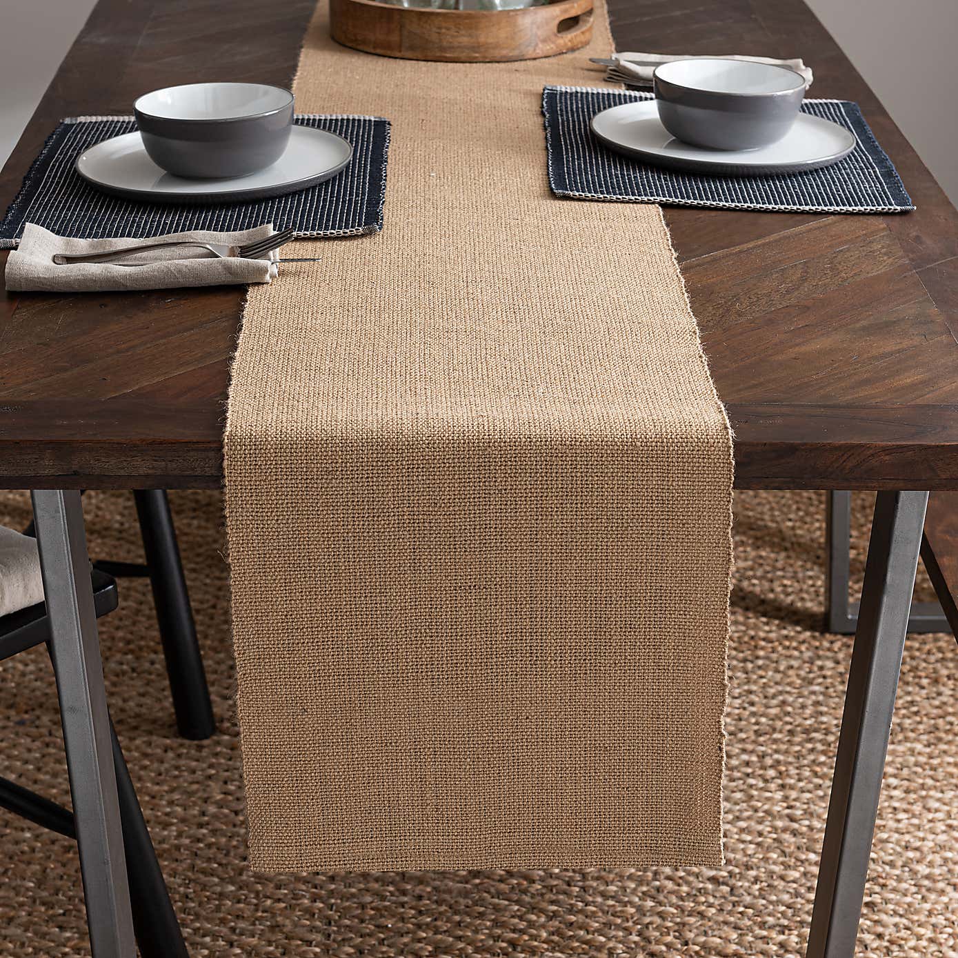 Jute Woven Table Runner