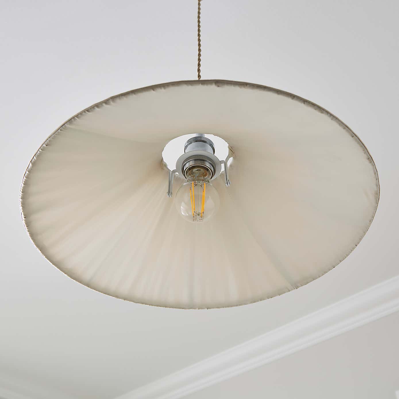 Polly Pleated Tapered Lamp Shade