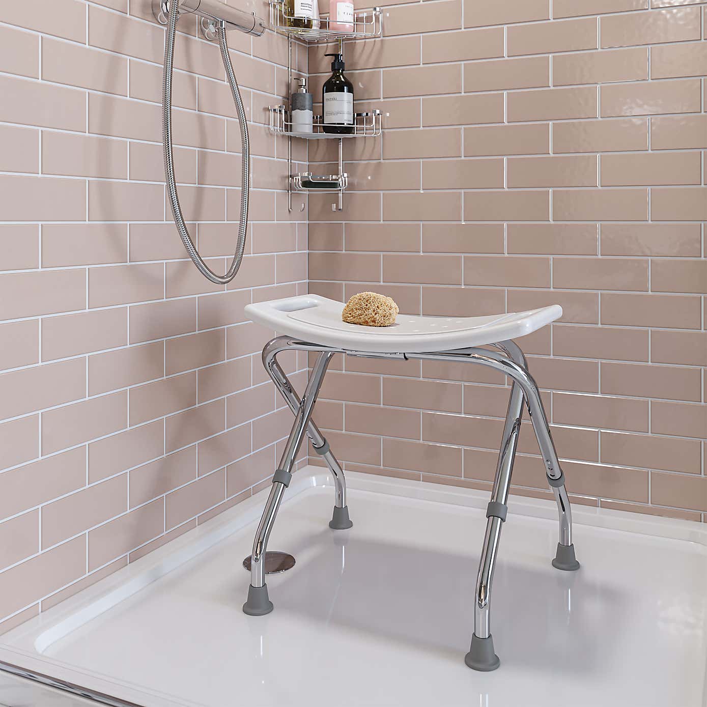 Adjustable Bathroom & Shower Seat