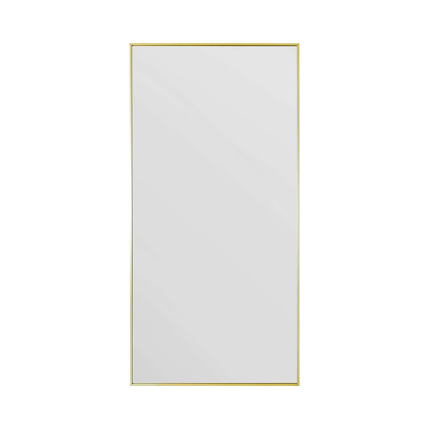 Artus Aluminium Rectangle Full Length Wall Mirror