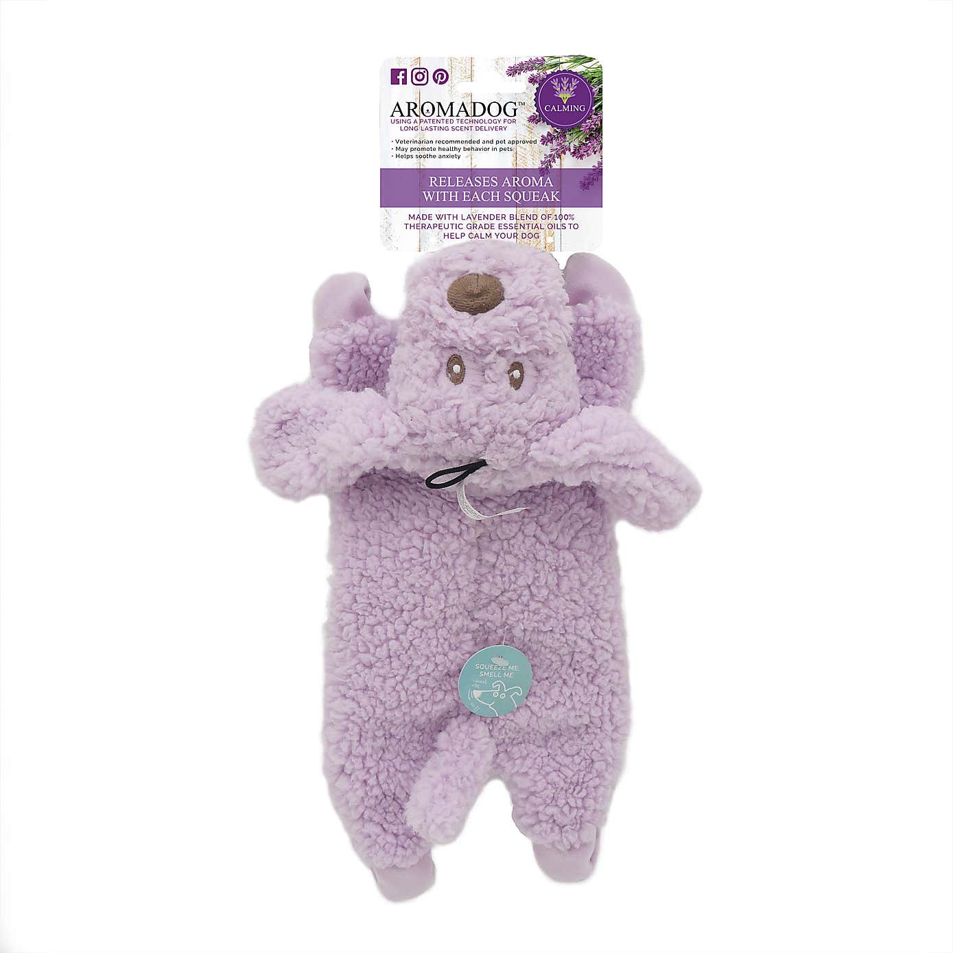 Aromadog Calm Fleece Laying Down Dog