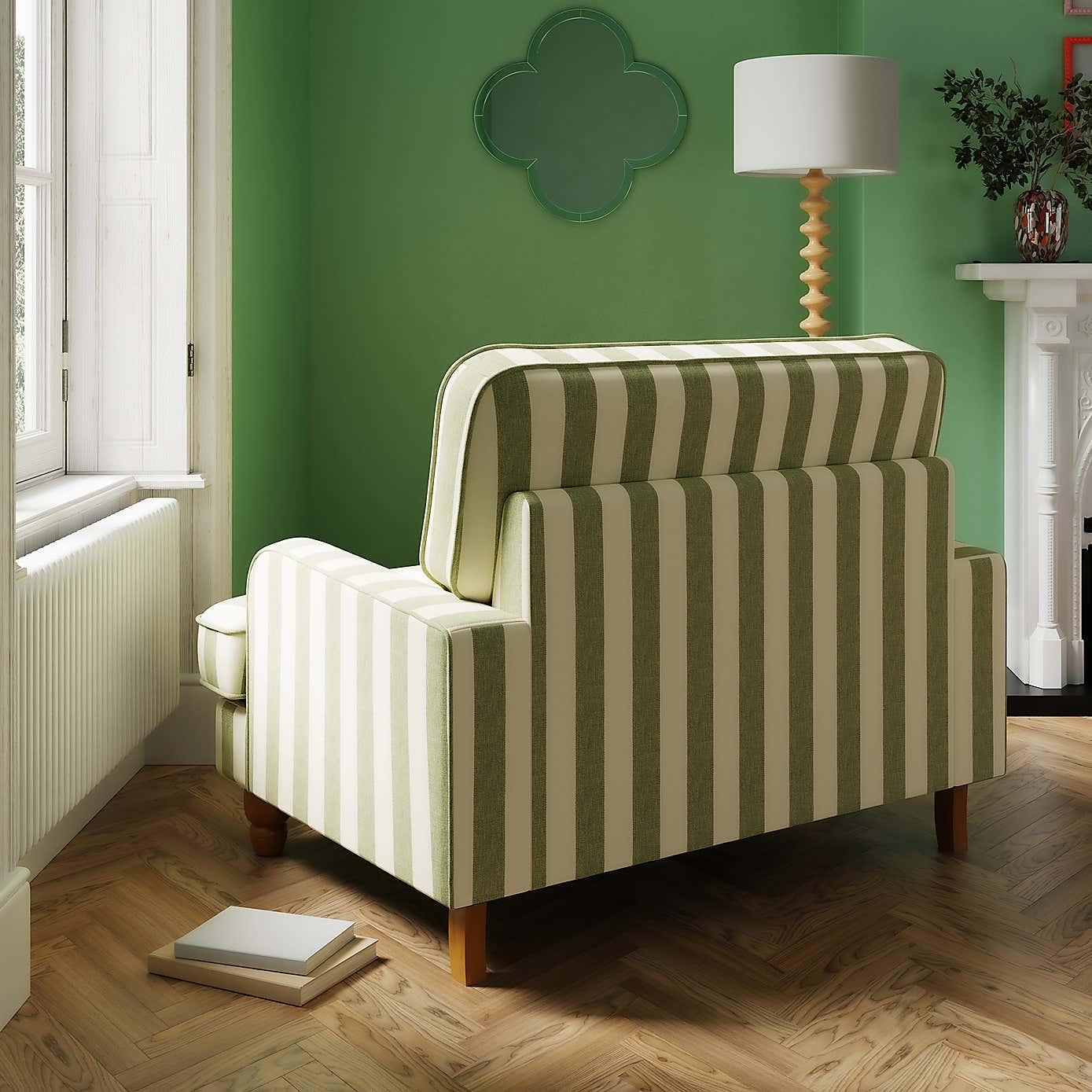 Woven Stripe Fabric Sample