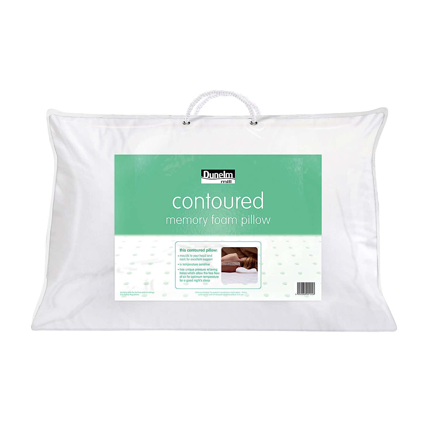 Value Memory Foam Contour Firm-Support Pillow