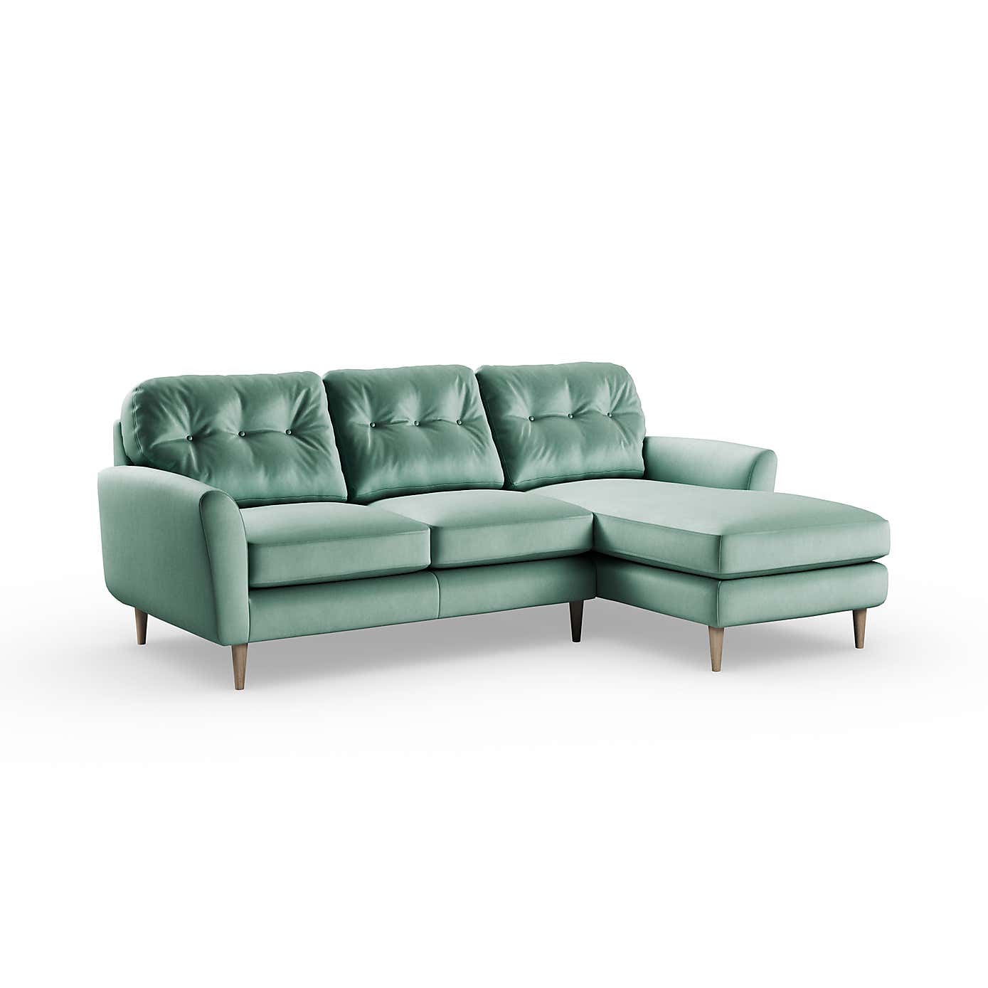 Sven Opulent Velvet Large Corner Chaise Sofa