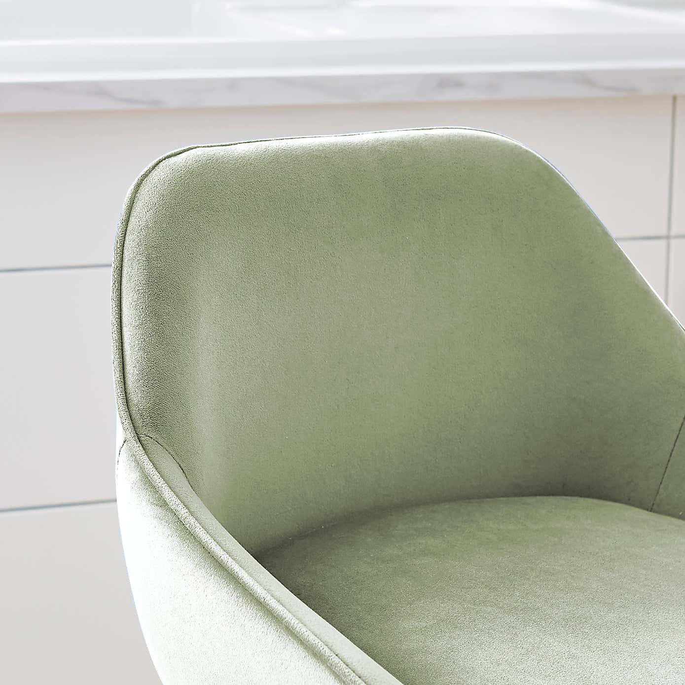 Radleigh Bar Stool, Velvet