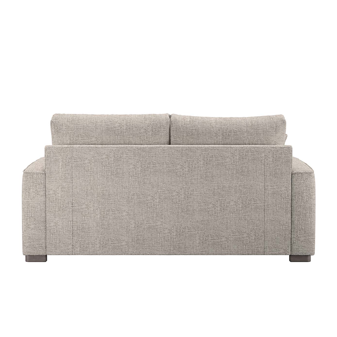 Carson Small Chunky Chenille 3 Seater Sofa