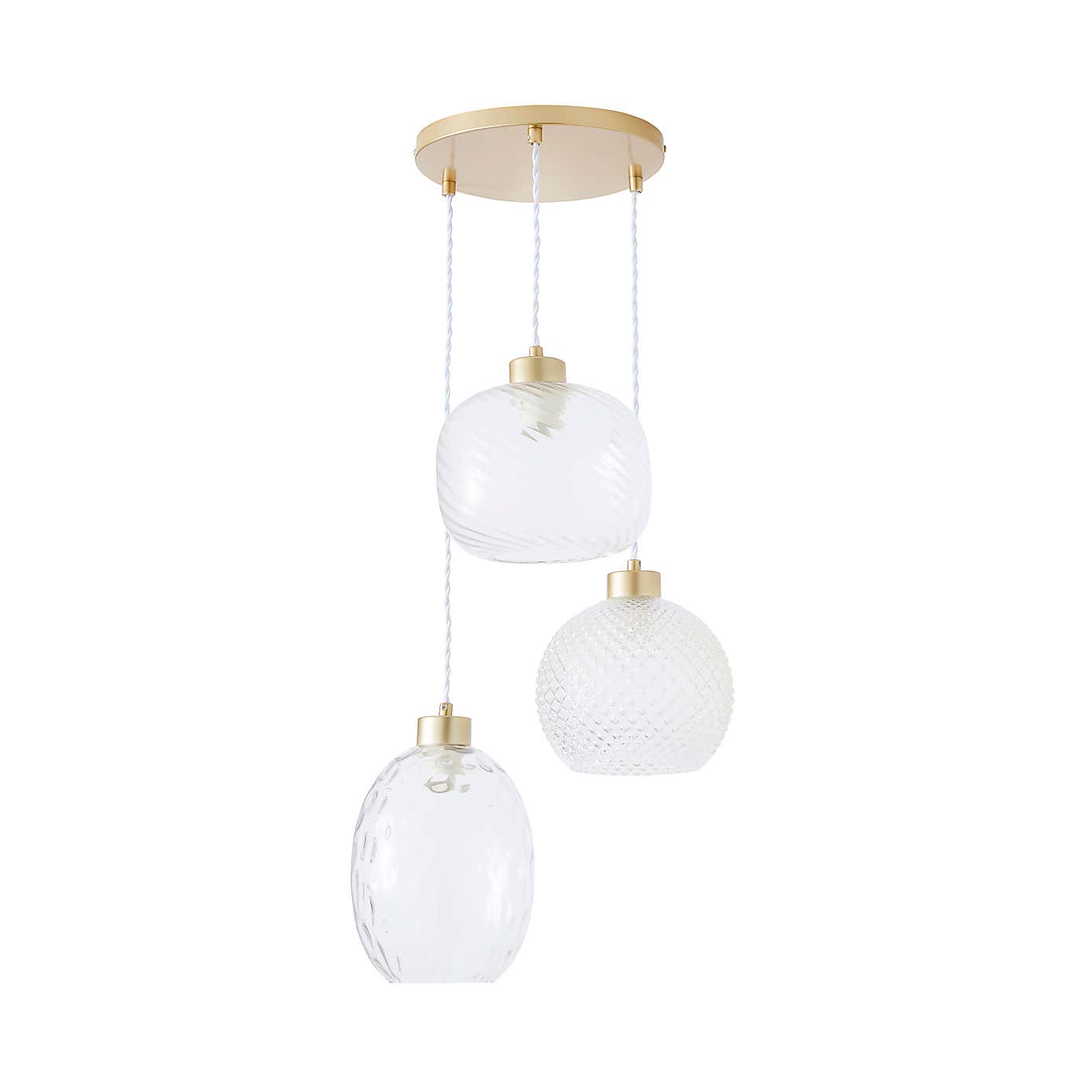 Elodie 3 Light Cluster Ceiling Fitting