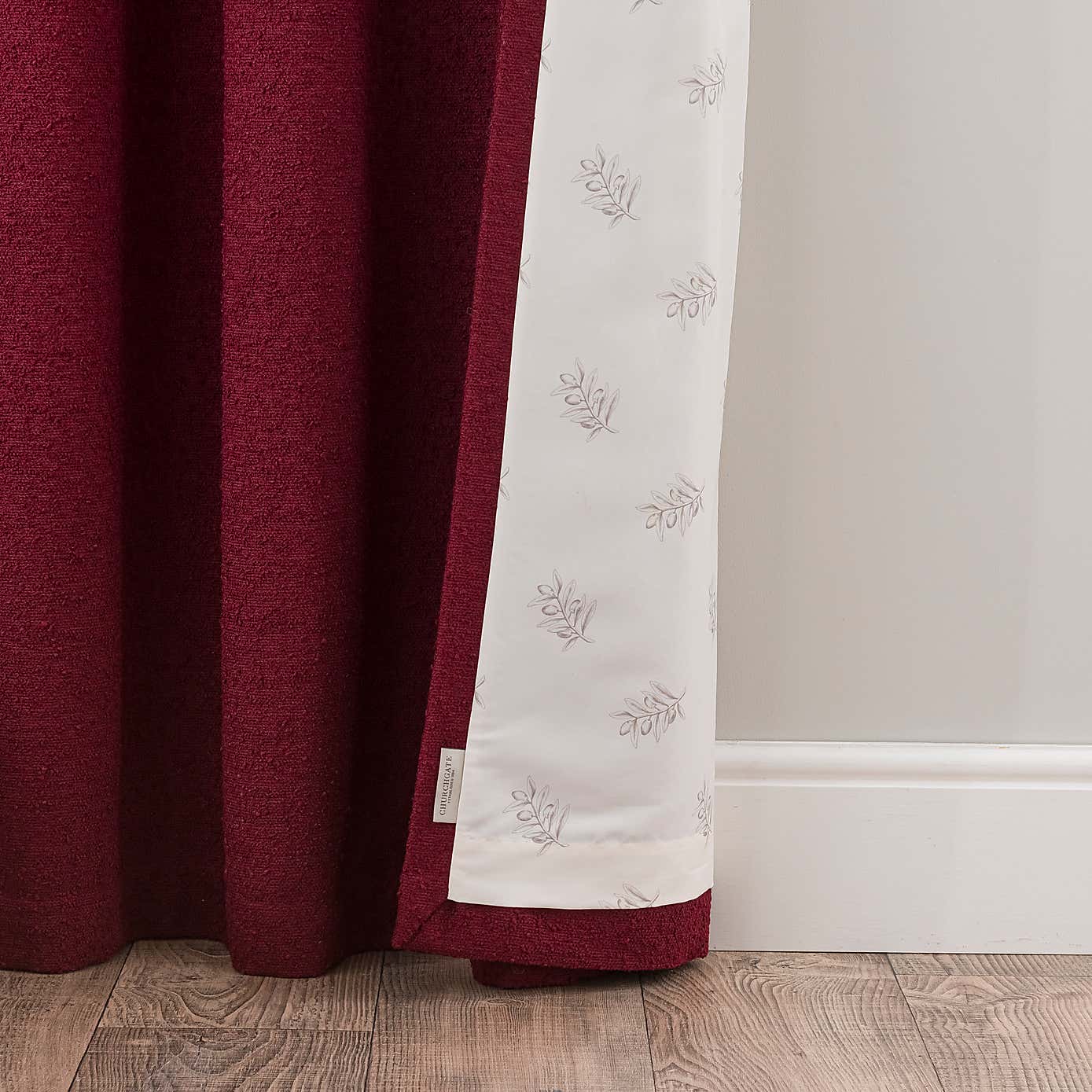 Churchgate Woodhouse Boucle Eyelet Curtains