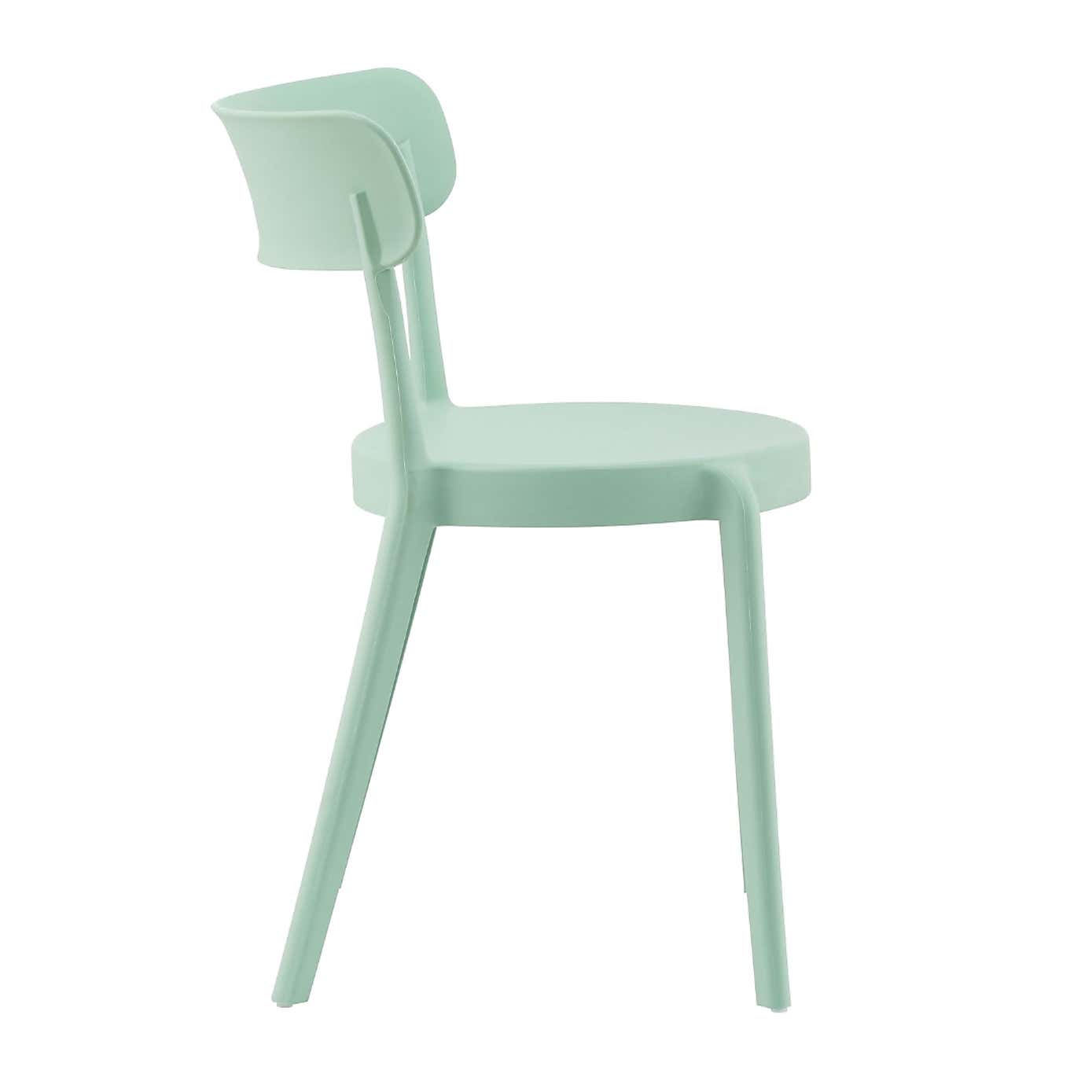 Fusion Living Plastic Bistro Dining Chair