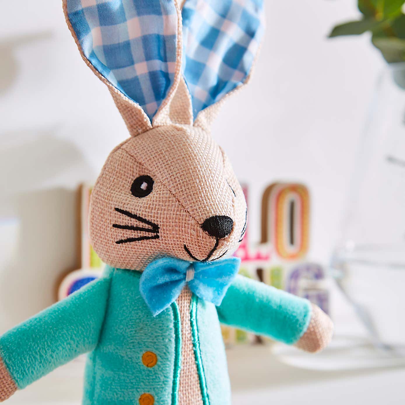 Daddy Rabbit Plush Ornament