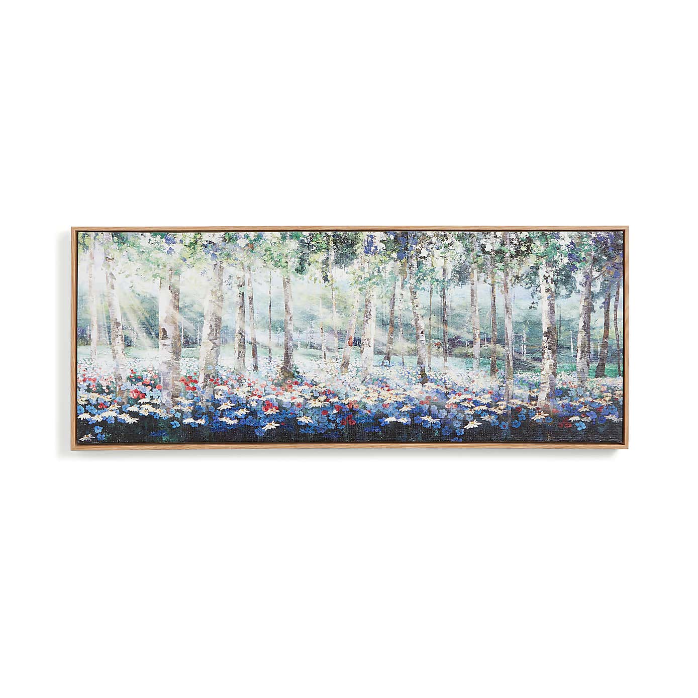 Sunbeam Meadow Framed Canvas