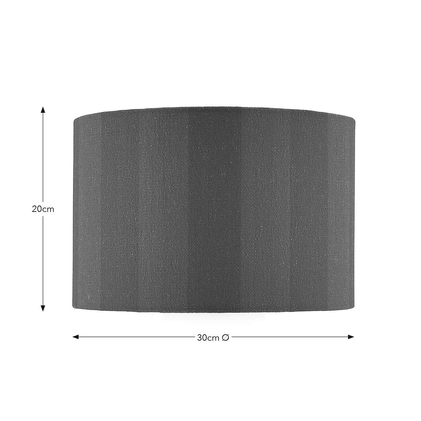 Beatrice Stripe Drum Lamp Shade