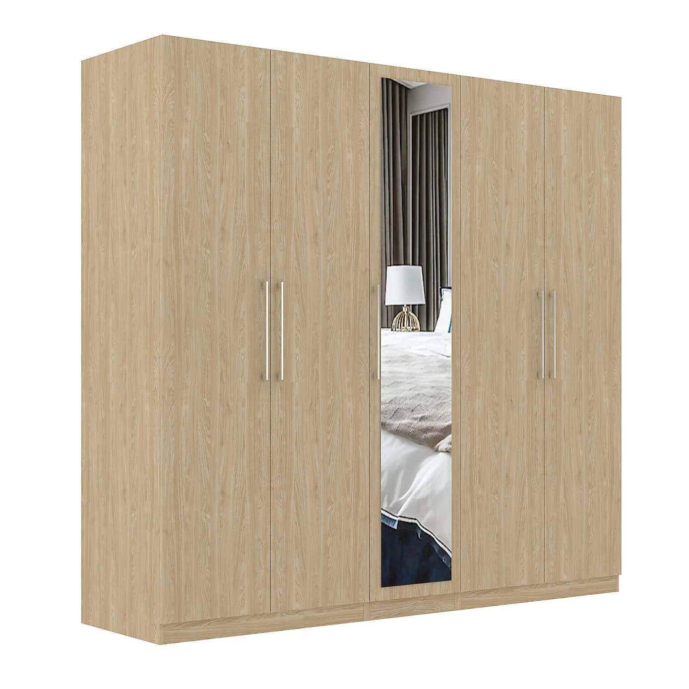 Foster 5 Door Wardrobe